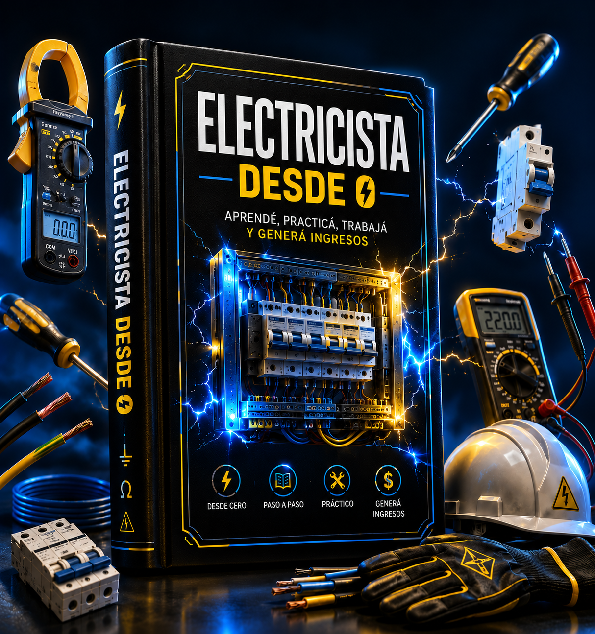 ELECTRICISTA DESDE 0 CURSO EN VIDEO + 7 BONUS DE REGALO